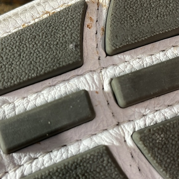 Zara men white boat shoes leather size 9 made in Portugal - Picture 8 of 17